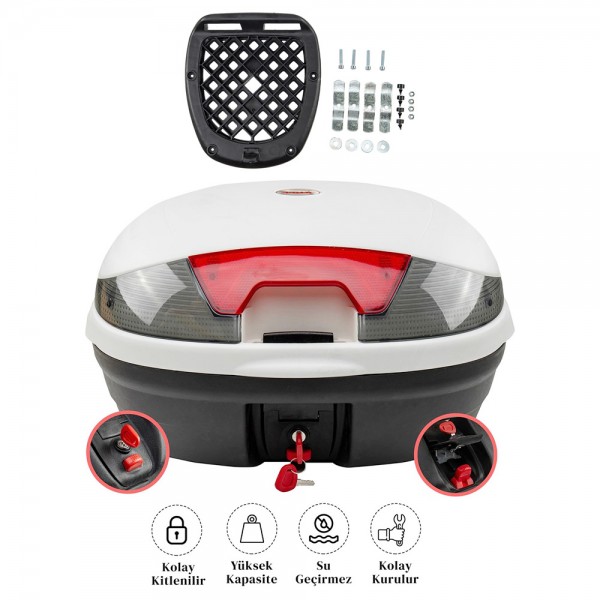 Arwic 46LT Beyaz Arka Çanta