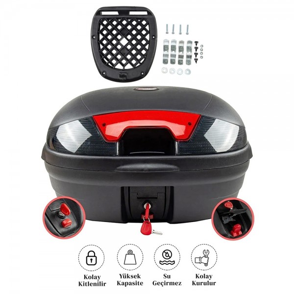 Arwic 46LT Siyah Arka Çanta